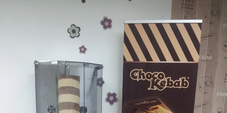 Zamlsejte si: ChocoKebab z italské čokolády a káva či mléčný shake dle výběru