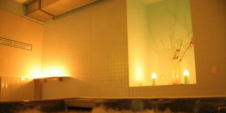 Sauna či vířivka na 1,5 hod s lahví sektu či vína