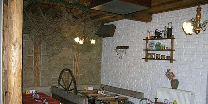 Luxusní steakové menu s dezertem pro dva