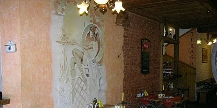 Luxusní steakové menu s dezertem pro dva