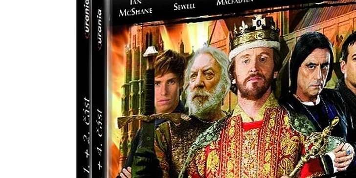 Pilíře Země 4 DVD box + Vražda Jindřicha IV.