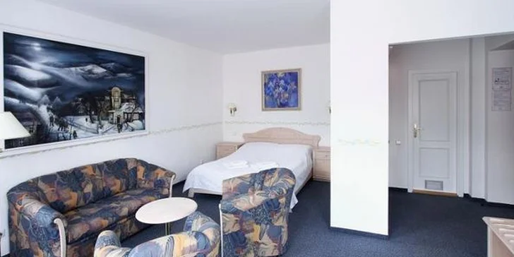 Odpočinek v hotelu Hořec v Peci pod Sněžkou