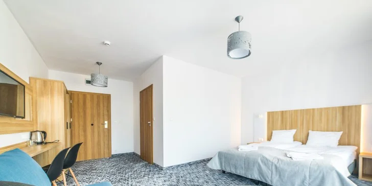 Parádní pobyt u Baltského moře: luxusní resort s bazénem a solnou jeskyní, polopenze