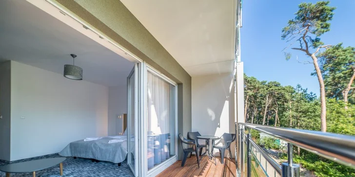 Parádní pobyt u Baltského moře: luxusní resort s bazénem a solnou jeskyní, polopenze