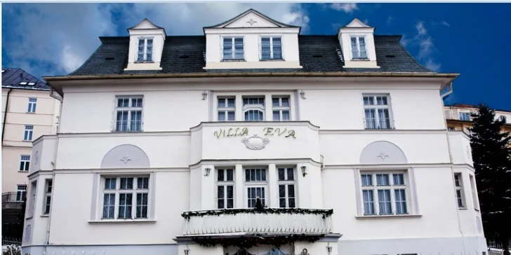 Romantické 3 dny ve Villa Eva v Mariánských Lázních