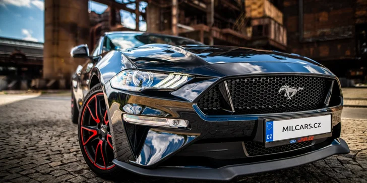 Jízda v nadupaném Fordu Mustang GT 2019: 30-60 minut nebo celý den