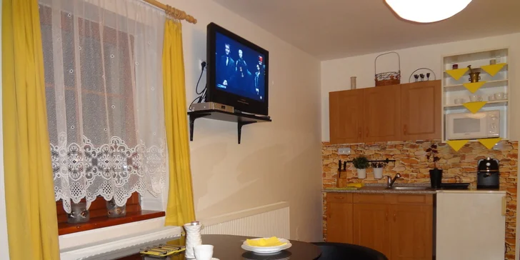 Třídenní pobyt v Českém ráji v rodinném apartmánu Standard u Zlaté stezky.
