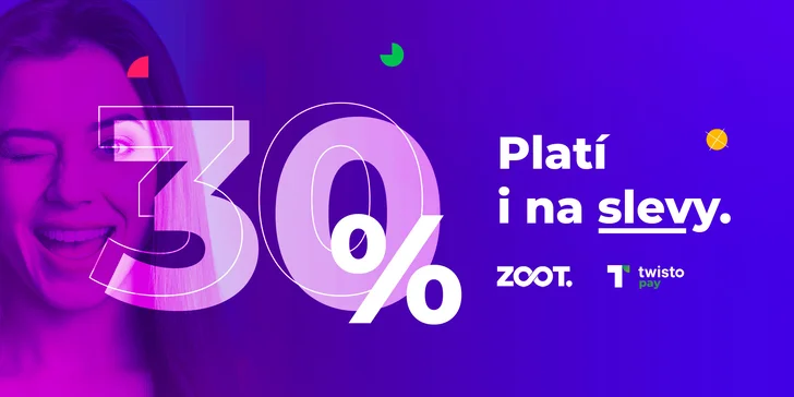 Založte si Twisto a získejte 100 Kč + 30% slevu v e-shopu Zoot do konce října