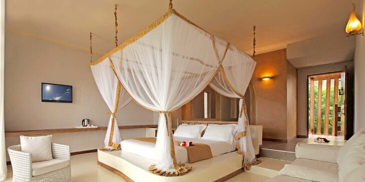 Exotická dovolená na Zanzibaru: 6–12 nocí v 5* hotelu s bazénem, spa i hřištěm