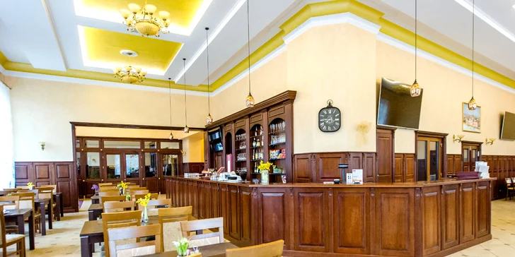 Pohoda v Liptovském Mikuláši: pobyt s polopenzí v historickém hotelu