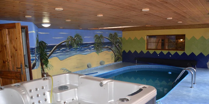 Dovolená v jižních Čechách pro páry i rodiny: vybavené apartmány, sauna a bazén