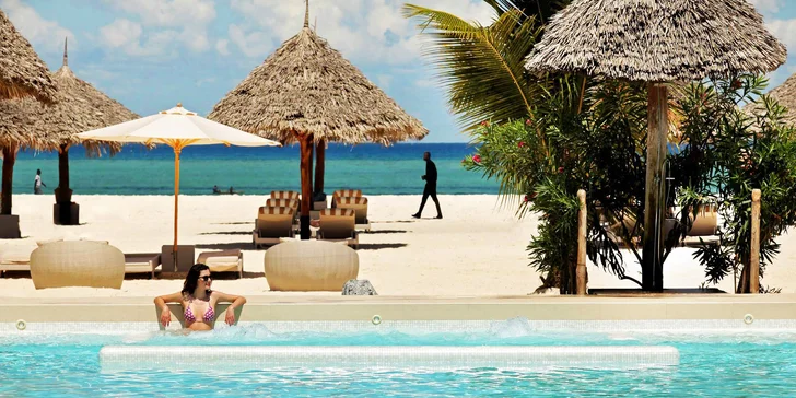 Exotická dovolená na Zanzibaru: 6–12 nocí v 5* hotelu s bazénem, spa i hřištěm