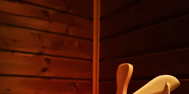 Hodina a půl relaxu ve finské sauně pro 2 osoby