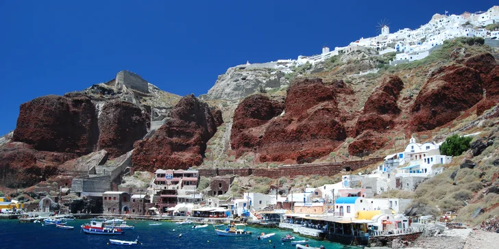 Romantické Řecko: ostrov Santorini letecky, hotel jen 300 m od pláže