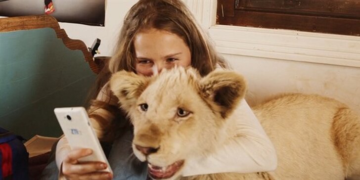 Dva lístky do Lucerny na rodinný dobrodružný film Mia a bílý lev