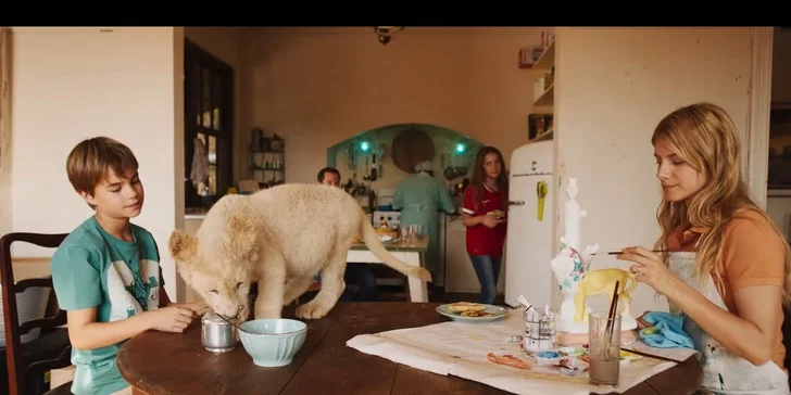 Dva lístky do Lucerny na rodinný dobrodružný film Mia a bílý lev