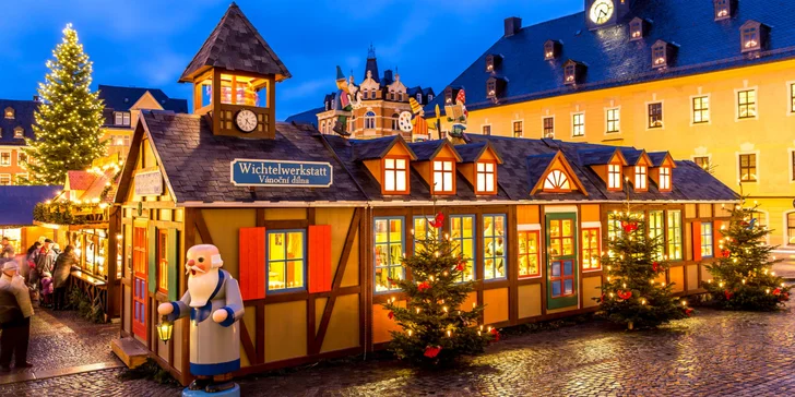 Krušnohorské hornické adventy v Annabergu a Schwarzenbergu