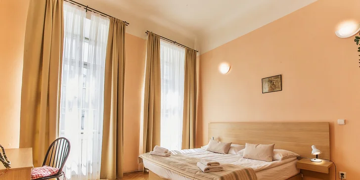 Stylové apartmány v renesančním domě přímo na Královské cestě