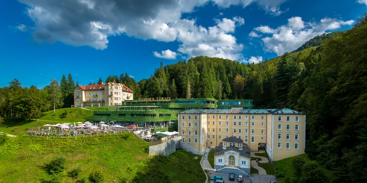Římské lázně na Slovinsku: adults only hotel, termály a saunový svět, polopenze