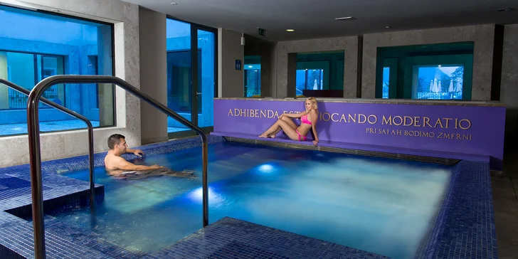Blahodárný pobyt v lázních: hotel s polopenzí a neomezeným wellness