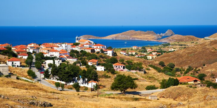 Řecký ostrov Thassos: letecká doprava, studio u pláže a možnost polopenze