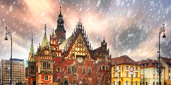 Předvánoční atmosféra kouzelné Wroclawi: jednodenní výlet z Prahy, Liberce, Hradce či Pardubic