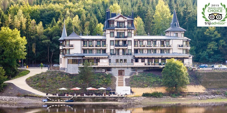 Wellness pobyt s degustační večeří v 5* hotelu 3 km od Karlových Varů