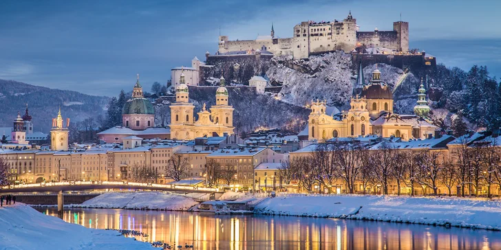 Advent jako z pohádky: výlet na vánoční trhy v Salzburgu vč. prohlídky města