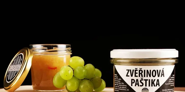 Degustace oceněných paštik a dalších špičkových výrobků od Melememaso i s dárkem