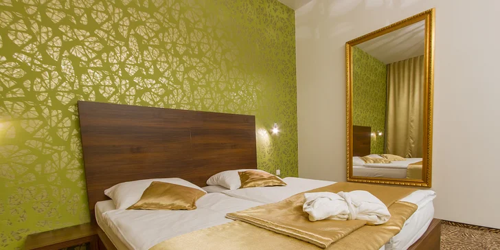 Blahodárný pobyt v lázních: hotel s polopenzí a neomezeným wellness