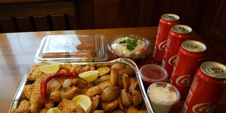 Malý nebo velký piknik: řízky, americké brambory, salát i mrkvový koláč