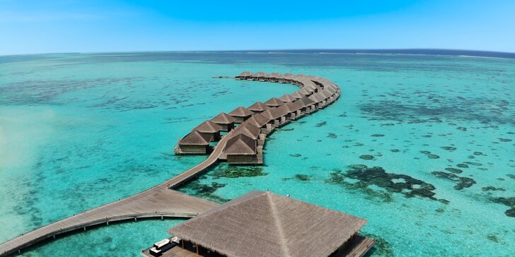 Luxusní dovolená na Maledivách: 6–12 nocí v 5* hotelu s all inclusive, bazénem a vířivkou, česky hovořící delegát na telefonu
