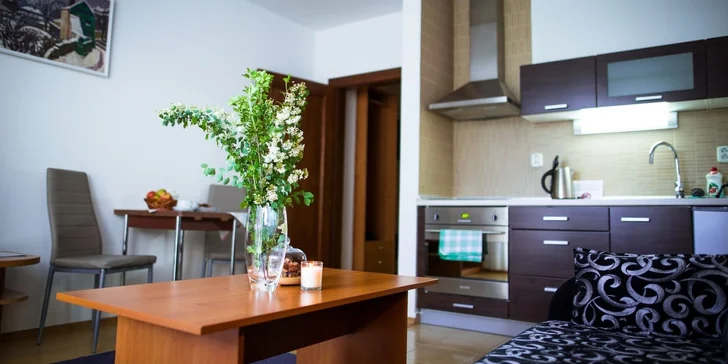 Pobyt v srdci Tater: apartmány v Tatranské Lomnici pro dva nebo celou rodinu