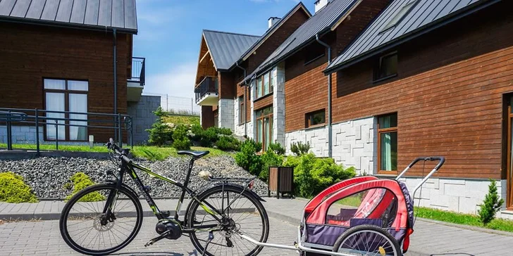 Pobyt v podhůří polských Krkonoš pro pár i rodinu: neomezený wellness, zábavní centrum a jídlo