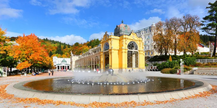 Relax v klidné části Mariánských Lázních s wellness a procedurami