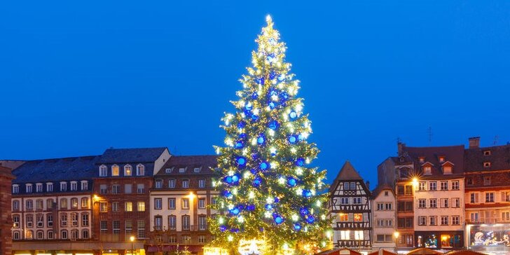 Zájezd autobusem do adventního Štrasburku: vánoční trhy, památky i individuální volno