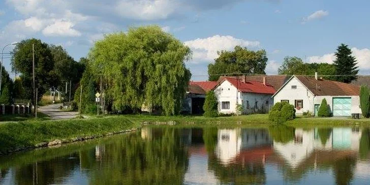 Kraj plný rybníků: wellness i moderní chalupa na Třeboňsku až pro 11 osob