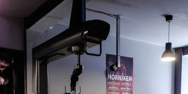 Herní pařba se vším všudy: 30 min. ve virtuální realitě s možností pohybu na KAT Walk
