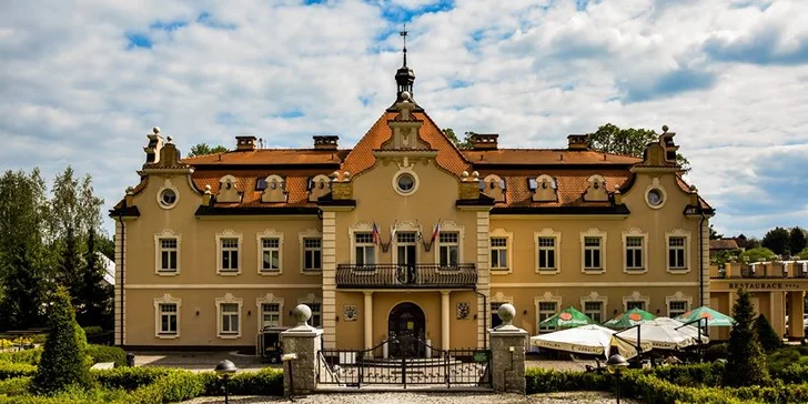 Romantický pobyt na zámku Berchtold: snídaně, wellness i lahev vína