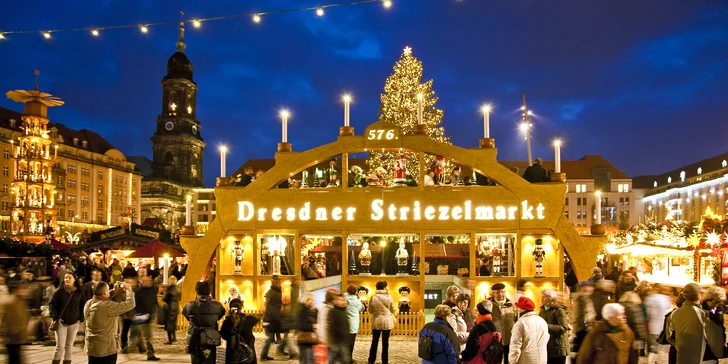 Adventní výlet do Drážďan a kouzelných zahrad zámku Pillnitz