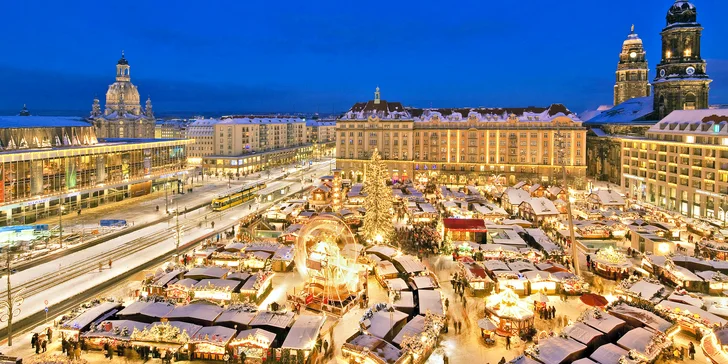 Adventní výlet do Drážďan a kouzelných zahrad zámku Pillnitz