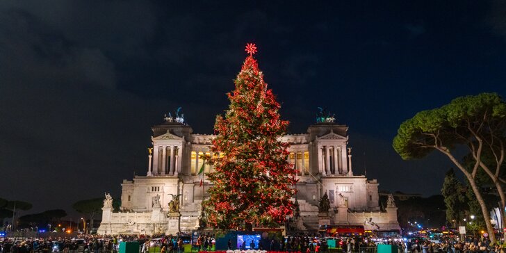 Výjimečné Vánoce: adventní Řím, Neapol a světelná show v Salernu