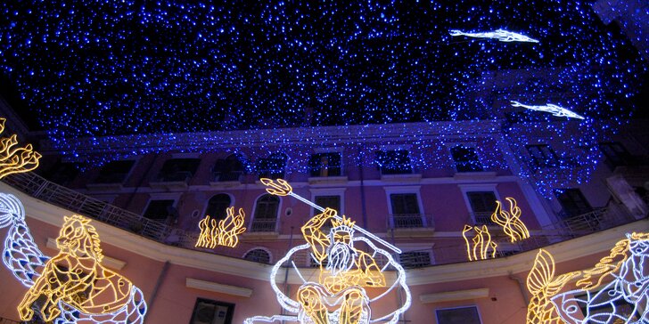 Výjimečné Vánoce: adventní Řím, Neapol a světelná show v Salernu