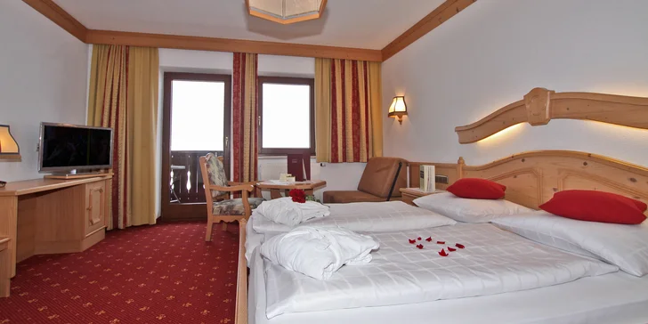 Lyžování na rakouském ledovci: hotel u sjezdovky, polopenze i neomezený wellness