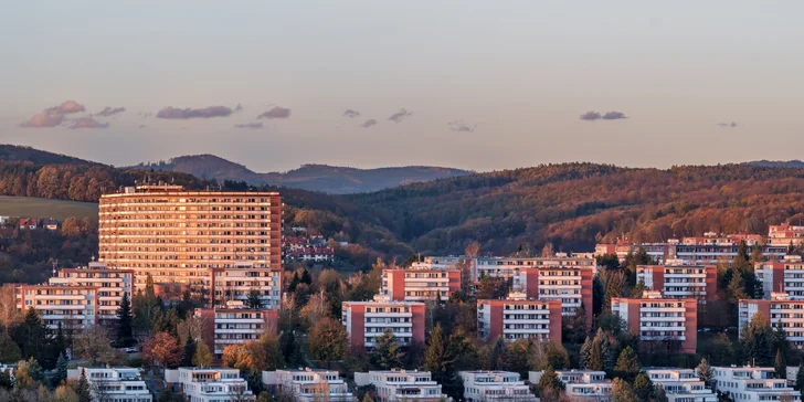 Víkendový pobyt v baťovském Zlíně: polopenze, sauna a centrum na dosah