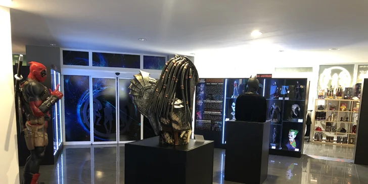 Vstup do unikátního Film Legends Musea nejen pro milovníky filmu
