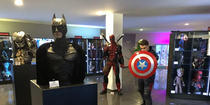 Vstup do unikátního Film Legends Musea nejen pro milovníky filmu