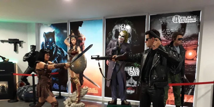 Vstup do unikátního Film Legends Musea nejen pro milovníky filmu