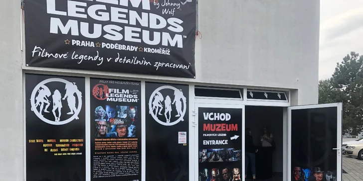 Vstup do unikátního Film Legends Musea nejen pro milovníky filmu