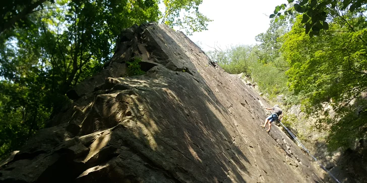 Zážitkový kurz Via ferrata lezení vč. instruktáže na břehu řeky Lužnice